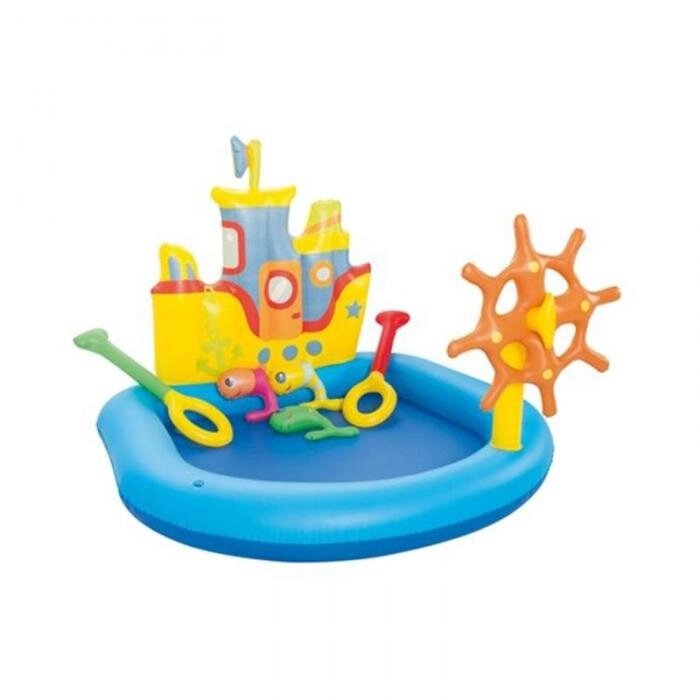 Детский надувной бассейн BestWay Tug Boat 52211 Игровой центр от компании 2255 by - онлайн гипермаркет - фото 1