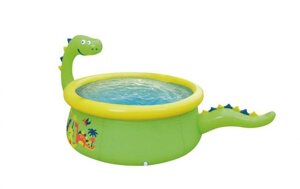 Детский надувной мини бассейн водный игровой центр для купания малышей детей Динозавр Sunclub 17786