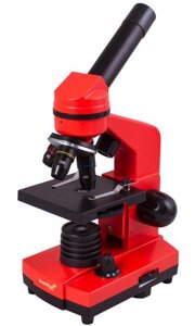 Детский школьный микроскоп Levenhuk Rainbow 2L Orange