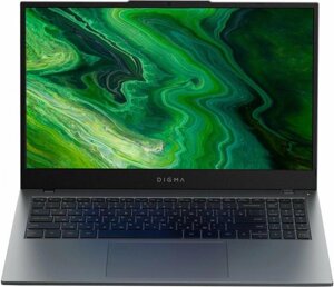 DIGMA PRO fortis M 15.6", IPS, AMD ryzen 5 7430U 2.3ггц, 6-ядерный, 16гб DDR4, 512гб SSD, AMD radeon