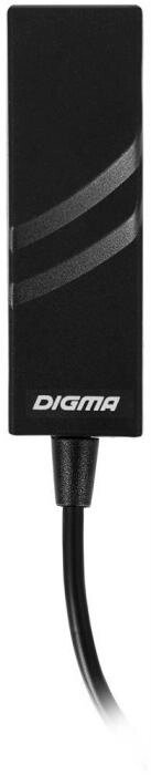 DIGMA Сетевой адаптер Ethernet D-USBC-LAN100 USB Type-C (упак.:1шт) от компании 2255 by - онлайн гипермаркет - фото 1