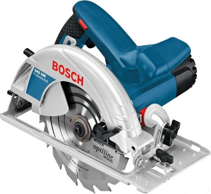 Дисковая (циркулярная) пила Bosch GKS 190 Professional [0601623000] от компании 2255 by - онлайн гипермаркет - фото 1