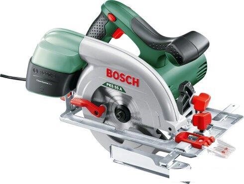 Дисковая (циркулярная) пила Bosch PKS 55 A [0603501020] от компании 2255 by - онлайн гипермаркет - фото 1