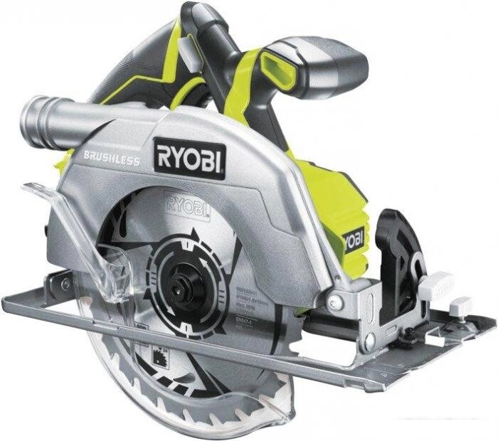 Дисковая циркулярная пила Ryobi R18CS7-0 ручная циркулярка мини профессиональная от компании 2255 by - онлайн гипермаркет - фото 1