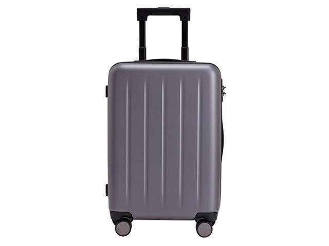 Дорожный чемодан на колесиках колесах Xiaomi 90 Points Suitcase 1A серый S ручная кладь до 55 см пластиковый от компании 2255 by - онлайн гипермаркет - фото 1