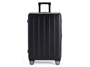 Дорожный пластиковый чемодан на 4 колесах колесиках с ручкой Xiaomi 90 Points Suitcase 1A 20 черный средний
