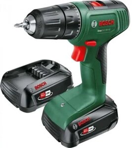 Дрель-шуруповерт Bosch Easydrill 18V-40, 1.5Ач, с двумя аккумуляторами [06039d8002]