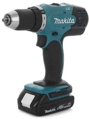 Дрель-шуруповерт Makita DDF453SYX4, 1.5Ач,  с двумя аккумуляторами от компании 2255 by - онлайн гипермаркет - фото 1