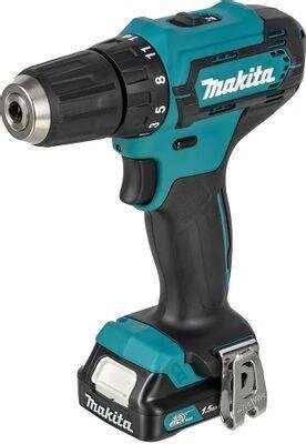 Дрель-шуруповерт Makita DF333DWYE, 1.5Ач,  с двумя аккумуляторами от компании 2255 by - онлайн гипермаркет - фото 1