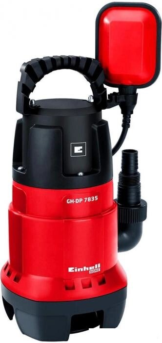 Дренажный насос с поплавком Einhell GC-DP 7835 для откачки грязной воды от компании 2255 by - онлайн гипермаркет - фото 1