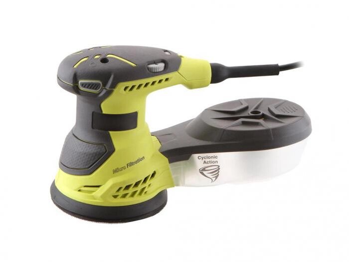 Эксцентриковая шлифовальная машина Ryobi ROS300 3001144 орбитальная шлифмашина электрическая от компании 2255 by - онлайн гипермаркет - фото 1