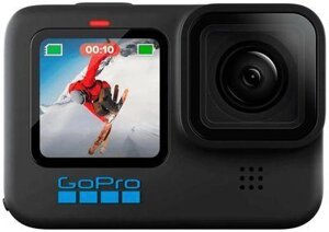 Экшн-камера GoPro HERO10 5.3K, WiFi, черный [chdhx-102-rt]