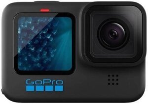 Экшн-камера GoPro HERO11 Black (чехол), 5.3K, WiFi, черный [chdhx-111-rw]