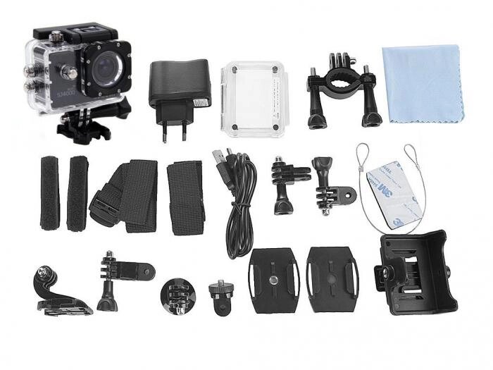 Экшн-камера SJCAM SJ4000 Wi-Fi Black от компании 2255 by - онлайн гипермаркет - фото 1