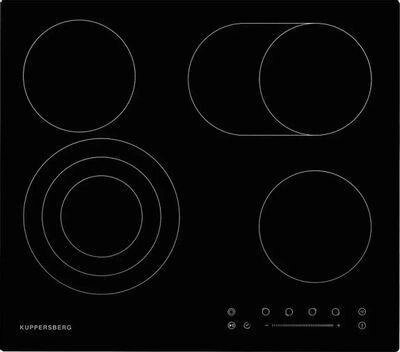 Электрическая варочная панель KUPPERSBERG ECS 623,  Hi-Light,  независимая,  черный от компании 2255 by - онлайн гипермаркет - фото 1