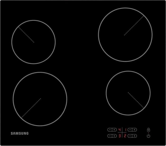 Электрическая варочная панель Samsung NZ64T3506AK/WT,  электрическая,  независимая,  черный от компании 2255 by - онлайн гипермаркет - фото 1