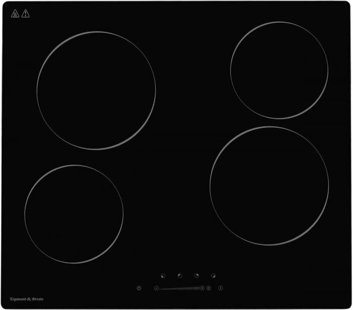 Электрическая варочная панель ZIGMUND & SHTAIN CN 42.6 B,  Hi-Light,  независимая,  черный от компании 2255 by - онлайн гипермаркет - фото 1