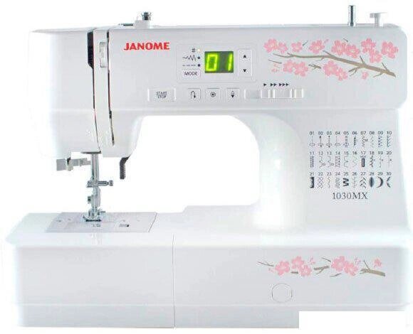 Электромеханическая швейная машина Janome 1030 MX от компании 2255 by - онлайн гипермаркет - фото 1