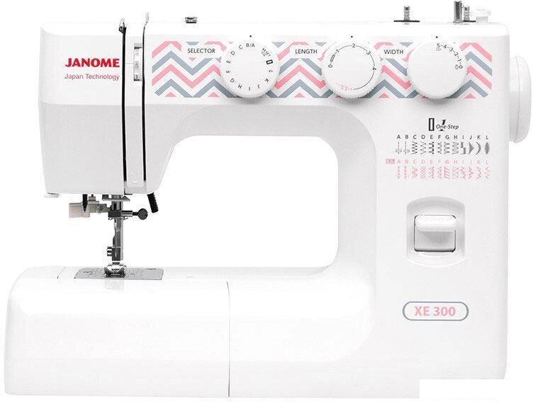 Электромеханическая швейная машина Janome XE 300 от компании 2255 by - онлайн гипермаркет - фото 1
