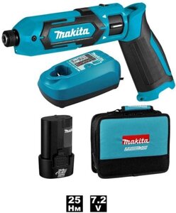 Электроотвертка Makita TD022DSE (с 1-м АКБ, кейс)