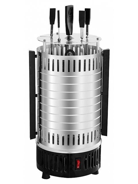 Электрошашлычница Delta DL-6700 гриль вертикальный электрический шампурный гриль-барбекю настольный от компании 2255 by - онлайн гипермаркет - фото 1