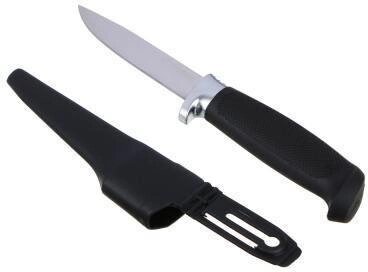ЕРМАК Нож универсальный туристический, с ножнами, 22см, нерж. сталь, пластик (070-021) от компании 2255 by - онлайн гипермаркет - фото 1