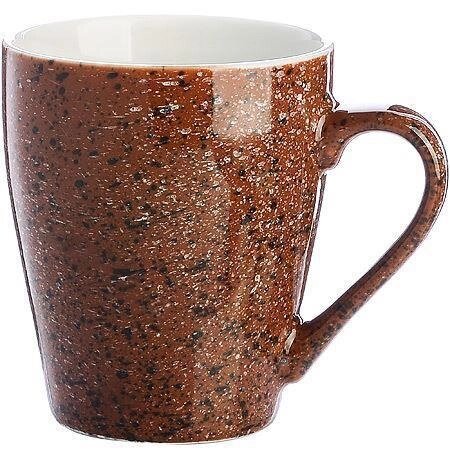 Фарфоровая чашка для чая кофе MP21 кофейная чайная кружка керамическая коричневая от компании 2255 by - онлайн гипермаркет - фото 1