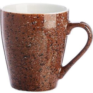 Фарфоровая чашка для чая кофе MP21 кофейная чайная кружка керамическая коричневая