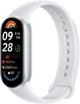 Фитнес-трекер Xiaomi Smart Band 9 1.62",  серебристый / серебристый [bhr8340gl] от компании 2255 by - онлайн гипермаркет - фото 1