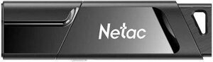 Флешка USB NETAC U336 256гб, USB3.0, черный [nt03u336s-256g-30bk]