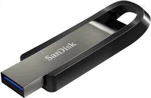 Флешка USB Sandisk Extreme Go 64ГБ, USB3.1, черный [sdcz810-064g-g46]