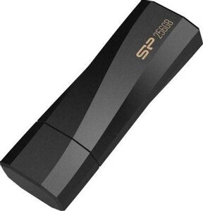 Флешка USB Silicon Power Blaze B07 256ГБ, USB3.0, черный [sp256gbuf3b07v1k]