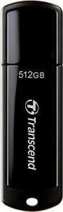 Флешка USB Transcend Jetflash 700 512ГБ, USB3.0, черный [ts512gjf700]