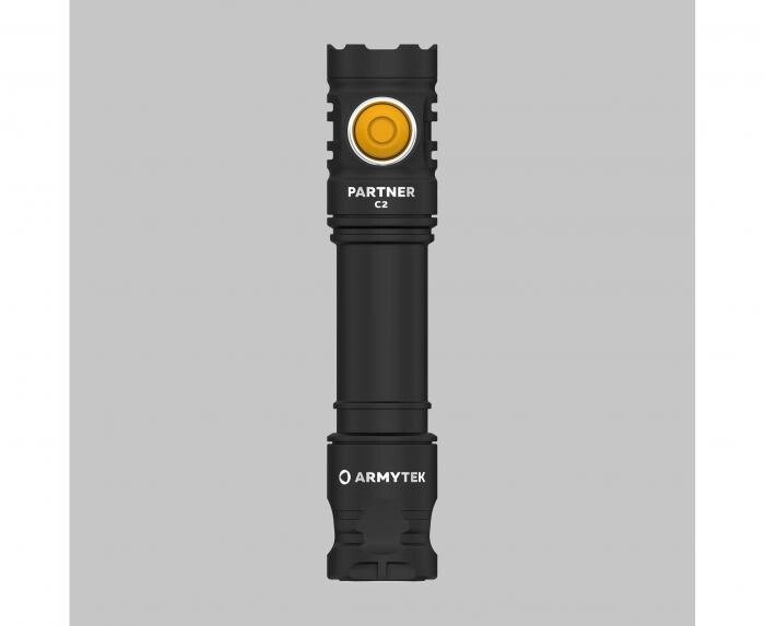 Фонарь Armytek Partner C2 Magnet USB Белый от компании 2255 by - онлайн гипермаркет - фото 1