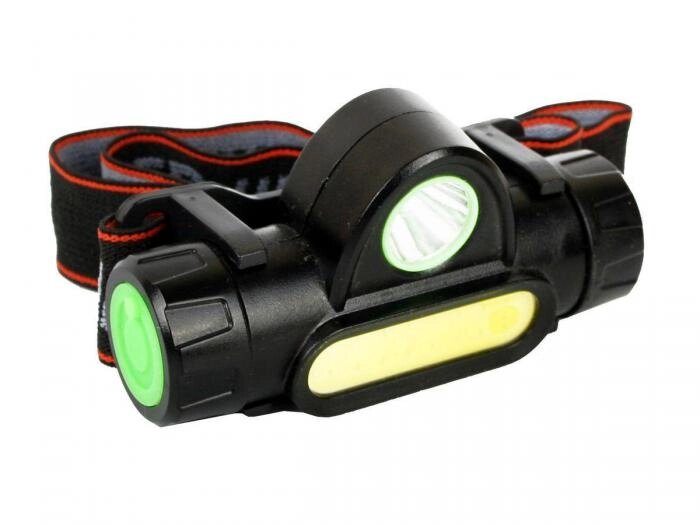 Фонарь налобный аккумуляторный светодиодный ULTRAFLASH E1340 LED от компании 2255 by - онлайн гипермаркет - фото 1