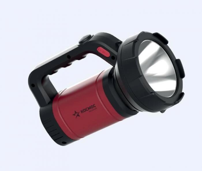 Фонарь-прожектор на аккумуляторе Ручной переносной светодиодный фонарик КОСМОС KOSAC8005WLITH от компании 2255 by - онлайн гипермаркет - фото 1