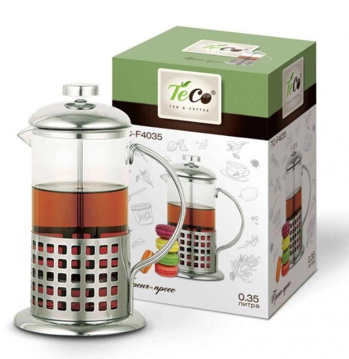Френч-прессы для чая и кофе TECO TС-F4035 от компании 2255 by - онлайн гипермаркет - фото 1