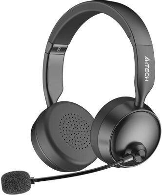 Гарнитура A4TECH BH230,  для компьютера, мониторные,  Bluetooth, черный [bh230 black] от компании 2255 by - онлайн гипермаркет - фото 1