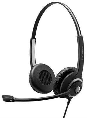 Гарнитура EPOS Sennheiser SC 260 ED,  для контактных центров, накладные,  проводные, черный [1000515] от компании 2255 by - онлайн гипермаркет - фото 1