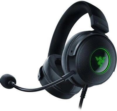 Гарнитура игровая Razer Kraken V3,  для компьютера и игровых консолей, мониторные,  проводные, черный от компании 2255 by - онлайн гипермаркет - фото 1