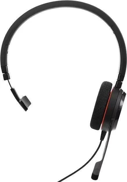 Гарнитура Jabra Evolve 20 MS Mono,  для контактных центров, накладные,  проводные, моно, черный  [4993-823-109] от компании 2255 by - онлайн гипермаркет - фото 1