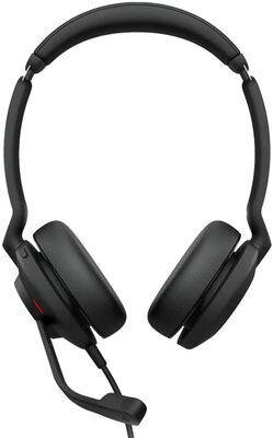 Гарнитура Jabra Evolve2 30 SE,  для компьютера, накладные,  проводные, черный  [23189-999-979] от компании 2255 by - онлайн гипермаркет - фото 1