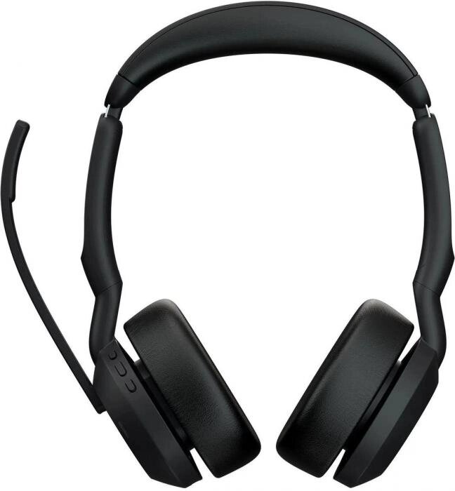 Гарнитура Jabra Evolve2 55 Link380a MS,  для компьютера, накладные,  Bluetooth, черный [25599-999-999] от компании 2255 by - онлайн гипермаркет - фото 1