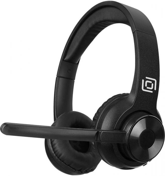 Гарнитура Oklick HS-M310,  для компьютера/мобильных устройств, накладные,  Bluetooth/3,5 мм, черный [1978706] от компании 2255 by - онлайн гипермаркет - фото 1