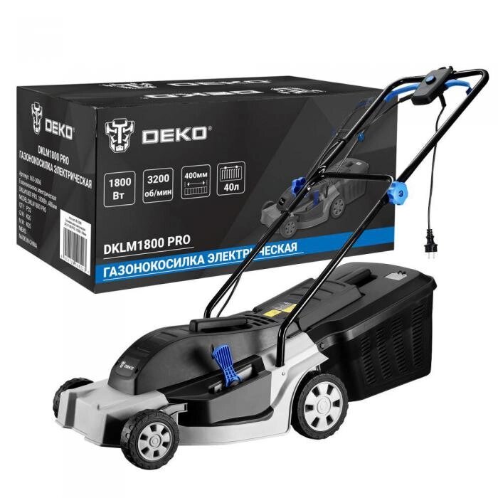 Газонокосилка электрическая электрокосилка DEKO DKLM1800 PRO от компании 2255 by - онлайн гипермаркет - фото 1
