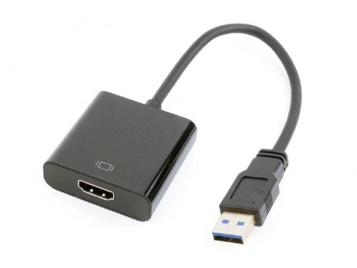 Gembird Cablexpert USB 3.0 - HDMI A-USB3-HDMI-02 от компании 2255 by - онлайн гипермаркет - фото 1