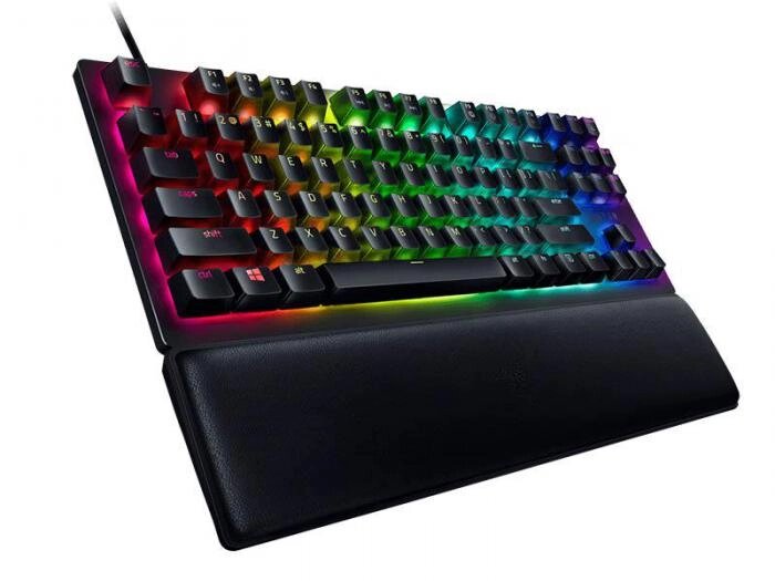 Геймерская оптическая клавиатура с подсветкой Razer Huntsman V2 Tenkeyless Purple Switch RZ03-03941400-R3R1 от компании 2255 by - онлайн гипермаркет - фото 1