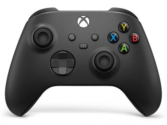 Геймпад Microsoft Xbox Carbon Black QAT-00002 от компании 2255 by - онлайн гипермаркет - фото 1