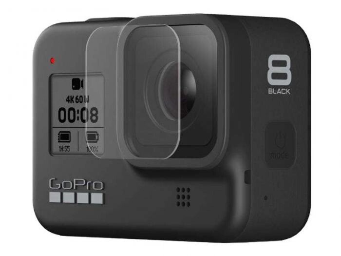 Гидрогелевая пленка LuxCase для GoPro Hero 8 Black Edition 0.14mm Front 2шт Matte 86337 от компании 2255 by - онлайн гипермаркет - фото 1