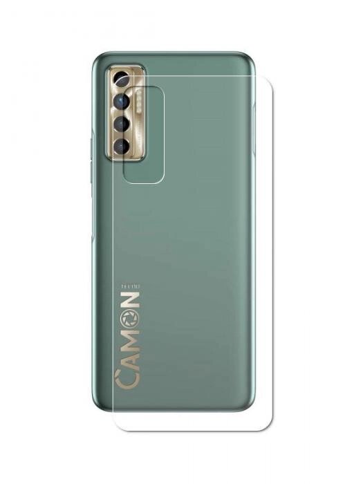 Гидрогелевая пленка LuxCase для Tecno Camon 17P 0.14mm Back Transparent 86580 от компании 2255 by - онлайн гипермаркет - фото 1